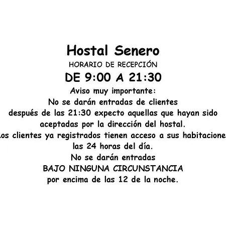 Pensión Senero
